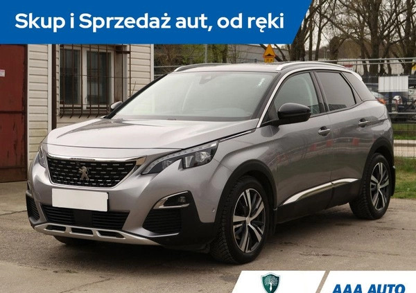 Peugeot 3008 cena 75000 przebieg: 124537, rok produkcji 2017 z Syców małe 352